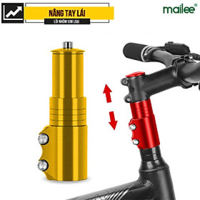Ống Nâng Tay Lái Xe Đạp Bằng Nhôm Cao 12cm Phù hợp Ống trong phi 28,6mm Điều Chỉnh Độ Cao Ghi Đông Xe Đạp MaiLee