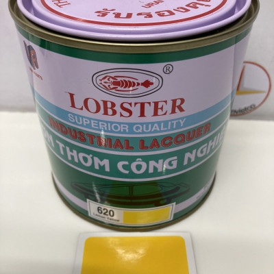 Sơn thơm nhanh khô màu vàng chanh Lobster 620 800ML