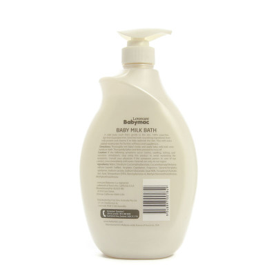 Sữa tắm cho bé LOVERCARE BABYMAC Baby Milk Bath 1L