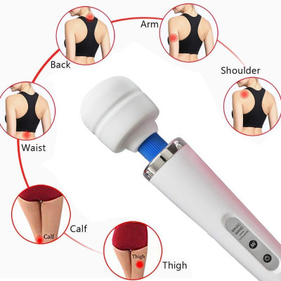 Máy Mát Xa HV280 Không Dây Pin Sạc 100% Seal Chính Hãng, Máy Massage HV280 Maggic Wand 10 Kiểu Tốc Độ Mạnh Mẽ Bản Nâng Cấp
