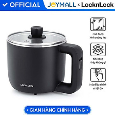 Nồi Điện Đa Năng Lock&Lock EJP116BLK (0.8 Lít) - Hàng Chính Hãng