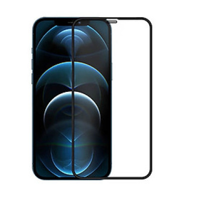 Miếng dán kính cường lực full 3D cho iPhone 12 6.1 inch / iPhone 12 Pro hiệu Nillkin Amazing PC Ultra Clear mỏng 0.33mm, bảo vệ full viền, hiển thị full HD, bảo vệ màn loa, kính AGC Nhật Bản - hàng nhập khẩu
