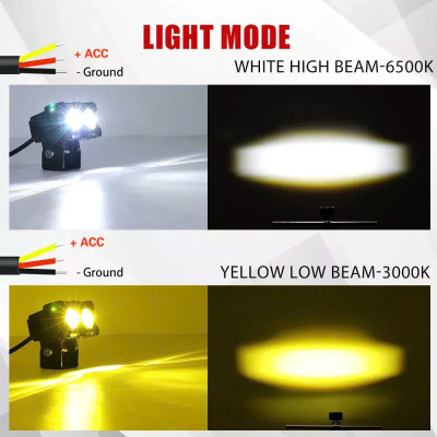 Khám Phá Đèn Trợ Sáng S25 Pro 45W: Bi Cầu, 3 Chế Độ, Chống Nước - Lắp Đặt Cho Mọi Xe, ĐỒNG HỒ TREO TƯỜNG , TRANG TRÍ NHÀ CỬA