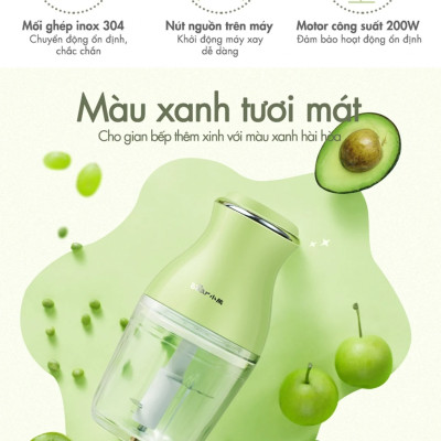 Máy xay đa năng 600ml BEAR QSJ- B02X5 (CH-4H02X)
