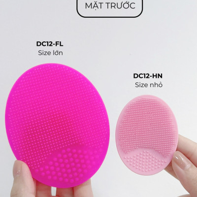Miếng Rửa Mặt Silicone Đa Năng (cỡ lớn) VACOSI SILICONE FACE CLEANSER - DC12