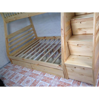 Giường Tầng Bella Esprit Gỗ Tự Nhiên