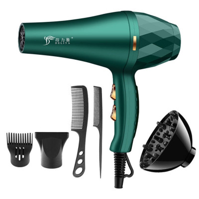 Máy Sấy Tóc Deliya DLY 2300 công suất lớn ( 1200W)- Hàng chính hãng- Tặng kèm bộ bấm móng