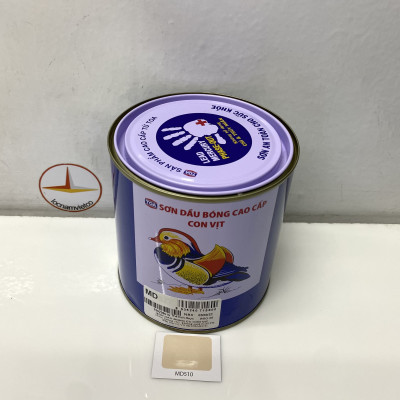Sơn dầu cao cấp TOA Con Vịt màu nâu nhạt MD 510 _ 800 ml