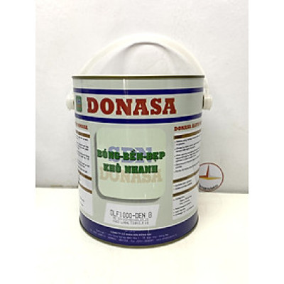 Sơn dầu Đồng Nai Donasa màu đen bóng 1000 2.8kg _ DLF 1000