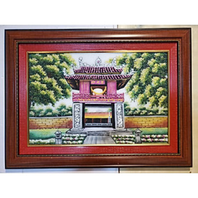 TRANH ĐÁ TỰ NHIÊN - VĂN MIẾU ( QUỐC TỬ GIÁM - KHUÊ VĂN CÁC )