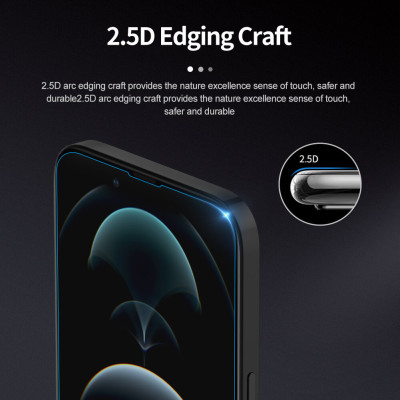 Kính Cường Lực Chính Hãng Nillkin AMAZING H+ Pro Dành Cho iPhone 13 , 13 Pro , 13 Pro Max Cao Cấp Chống Vỡ Màn Hình - Hàng Chính Hãng