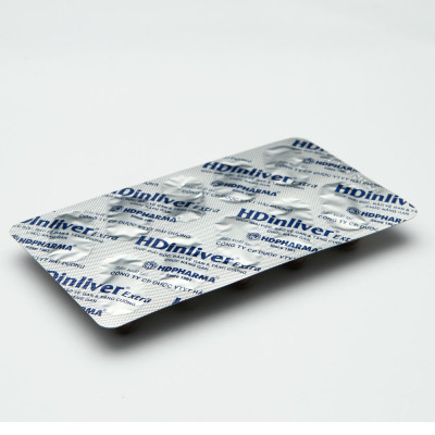 Thực Phẩm BVSK HDinliver Extra -  Hỗ Trợ Giải Độc, Tăng Cường Chức Năng Gan (Hộp 5 Vỉ x 10 Viên)