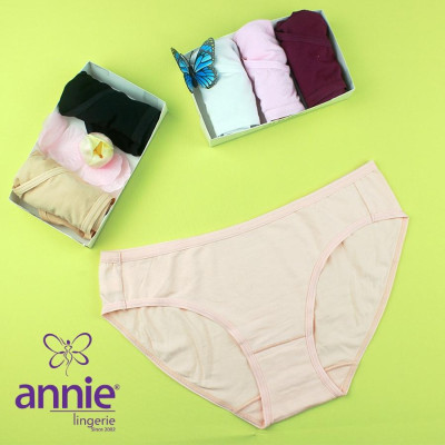 Mã QE 837. Quần lót nhãn hiệu annie, thiết kế  basic chất liệu cotton 100%.