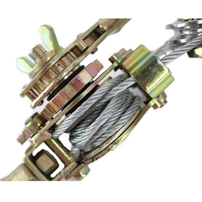 Pa Lăng Lắc Cáp ABG (Loại 3 Tấn) Chiều Dài Xích 2.3 Mét, Palang kéo Cáp Dùng Trong Điện Lực, Trồng Trọt, Phông Bạt- Hàng Chính Hãng