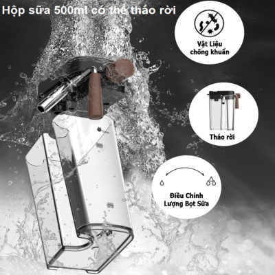 Máy pha cà phê Espresso chuyên nghiệp thương hiệu Mỹ HiBREW cao cấp H8A - Hàng Nhập Khẩu