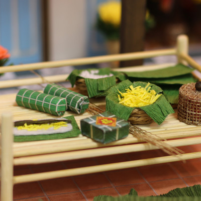 MÔ HÌNH TỰ LẮP RÁP DIY TẾT SÀI GÒN XƯA VÀ NAY - ĐÊM GIAO THỪA - TX05