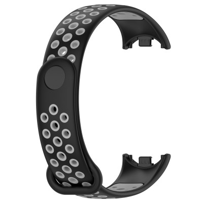 Dây đeo Silicone Sporty thay thế cho Xiaomi Mi Band 8 / Xiaomi Mi Band 9 / Xiaomi Mi Band 10 - Hàng Chính Hãng