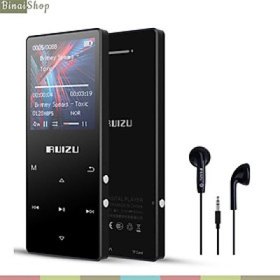Máy Nghe Nhạc MP3 Bluetooth Ruizu D51 Bộ Nhớ Trong 8GB Cao Cấp - Hàng Chính Hãng