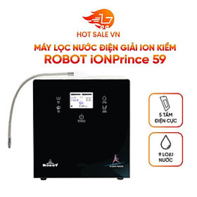 Máy Lọc Nước Điện Giải Ion Kiềm ROBOT IonPrince 59 - Hàng Chính Hãng