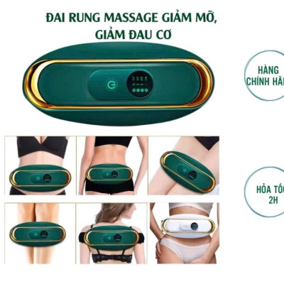 Vòng Eo Thon Gọn Với Máy Massage Rung Nóng MX8 – An Toàn, Tiện Lợi, Dùng Mỗi Ngày