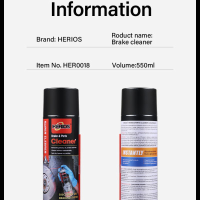 Chai Vệ Sinh Phanh Xe Cao Cấp HERIOS LA-005 Công Nghệ Đức 500ml