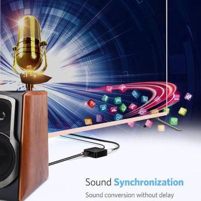 Ugreen UG3052330523TK Bộ Chuyển Đổi Optical + Coaxial Sang Analog Audio - HÀNG CHÍNH HÃNG