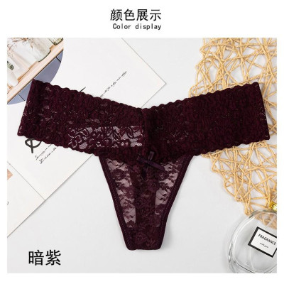 Combo 5 Quần Lót Nữ Lọt Khe Ren Voronin 6214 – Siêu Mềm Mịn, Thoáng Khí, Gợi Cảm