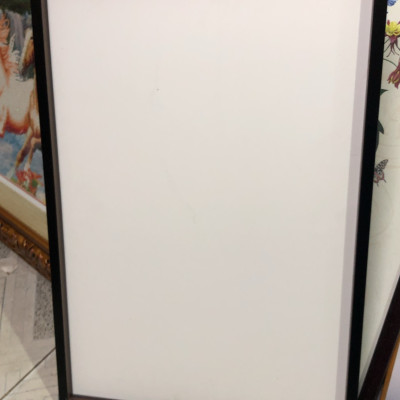 Tranh treo tường phòng khách phòng ngủ bóng kiếng pha lê Hoa sen nghệ thuật BK_0052