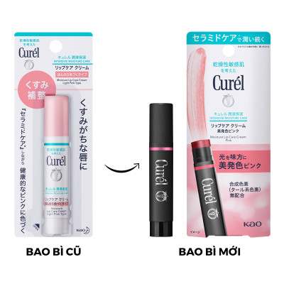 Son Dưỡng Môi Curél Cấp Ẩm Chuyên Sâu Có Màu 4.2g