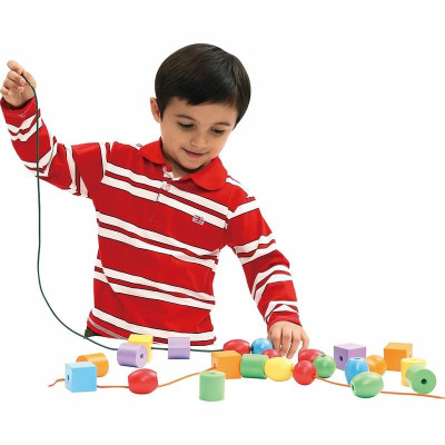 Bộ Xâu Chuỗi Vòng Hạt Lớn - Jumbo Plastic Beads - Gigo Toys #1040