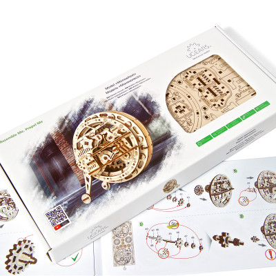 Mô Hình Gỗ Cơ Khí- UGEARS MONOWHEEL - Chính Hãng Ugears