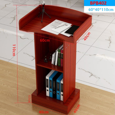 Bục phát biểu gỗ MDF, bục phát biểu BPB402 - NỘI THẤT LẮP RÁP VIENDONGADV