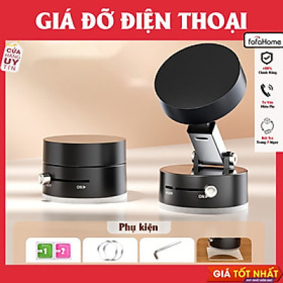 Hút Chân Không Từ Tính Gấp Xoay Đứng Cốc Hút Hai Mặt Cho Chân Không Đa Năng Xoay Giá Đỡ Điện Thoại Di Động Hàng Nhập Khẩu