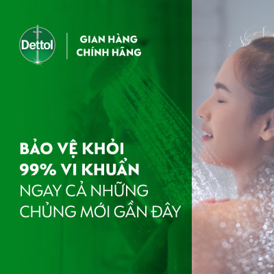 Combo 2 chai sữa tắm Dettol Onzen mật ong kháng khuẩn và dưỡng thể - chai 950G