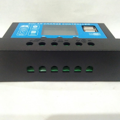 Bộ Điều Khiển Sạc Pin Mặt Trời 12/24V 30A Có USB