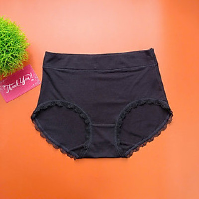 Quần lót cotton lụa lưng cao Vicci 211 mềm mại, thấm hút mồ hôi, kháng khuẩn khử mùi