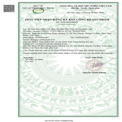 Viên nang Hoàng Kỳ PQA Hỗ trợ tăng cường tiêu hóa, tăng cường sức khỏe, giảm mệt mỏi