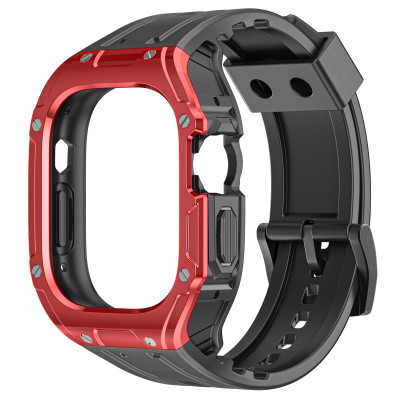 Ốp Case tích hợp dây đeo bảo vệ cho Apple Watch Ultra / Apple Watch Ultra 2 Size 49mm - Hàng Chính Hãng