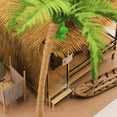 MÔ HÌNH MIỀN TÂY TỰ LẮP RÁP DIY - ĐIỆU HÒ PHƯƠNG NAM - MT02