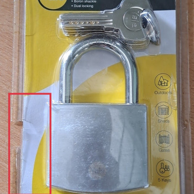 Khóa Bấm Yale Y120D/60/135/1 - Bạc (60mm)