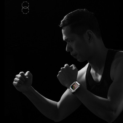 Dây vải đeo thay thế kèm khung viền bảo vệ cao cấp cho Apple Watch 40mm hiệu Usams US-ZB073 (thiết kế tinh tế, lực hút nam châm mạnh mẽ, lịch lãm sang trọng) - Hàng nhập khẩu