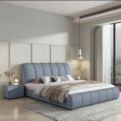 Giường ngủ bọc nệm kèm hộc kéo Tundo HLMCT lựa chọn màu KT 1m6/1m8