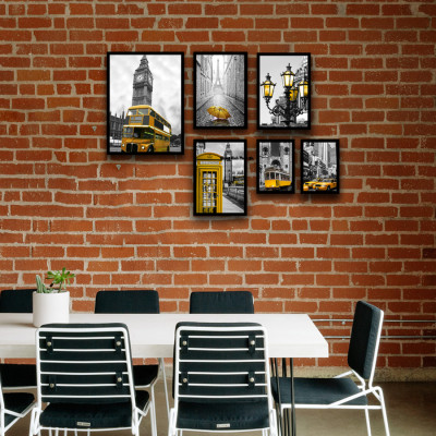 Khung hình treo tường phong cách Scandinavian Bắc Âu - Khung Hình Phạm Gia PGCTK7