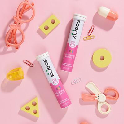 Thực phẩm bảo vệ sức khỏe KUDOS KIDS MULTIVITAMINS PLUS  CALCIUM & D3 (20 viên/tuýp)