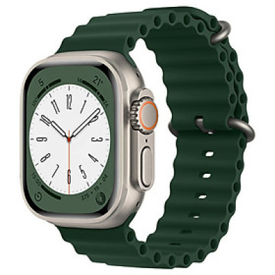 Dây Silicon Ocean cho Apple Watch Series 1/2/3/4/5/6/7/8/9/SE1,2 & Apple Watch Ultra 1/2 Size 38/40/41/42/44/45/49mm - Hàng Nhập Khẩu