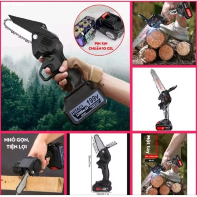 BỘ MÁY CƯA XÍCH CƯA GỖ MINI SIÊU MẠNH CHẤT LƯỢNG