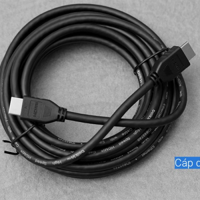 Cáp HDMI dài 5M hỗ trợ 3D, 4K  - Hàng nhập khẩu