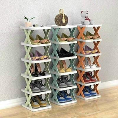 KỆ GIÀY DÉP NHIỀU TẦNG CHỮ X