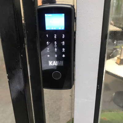 Khóa Thông Minh Cửa Kính Cường Lực Kaimi CK101 - Hàng Chính Hãng