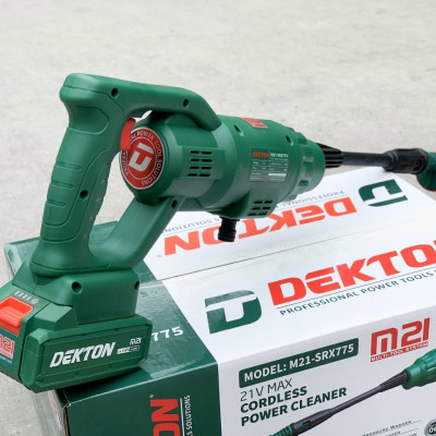MÁY XỊT RỬA XE DÙNG PIN 21V DEKTON M21-SRX775 - HÀNG CHÍNH HÃNG